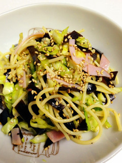 昆布の佃煮(どんこ)のスパサラダ☆-レシピのメイン写真