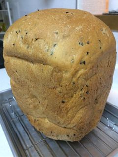 ホームベーカリーでリッチ黒ゴマ食パン-レシピのメイン写真