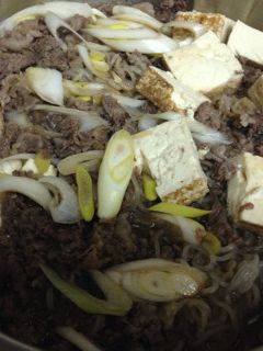無水鍋 de すき焼き丼-レシピのメイン写真