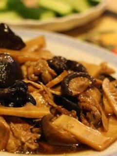 鶏手羽とたけのこの中華風煮込み-レシピのメイン写真
