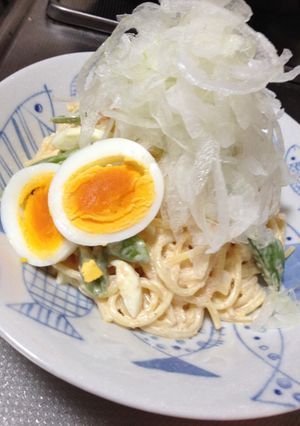 新玉ねぎのせパスタサラダ-レシピのメイン写真