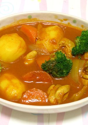 トマトソースde濃厚トマトカレー-レシピのメイン写真