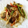 和風ドレッシングで♪さばと野菜の照り炒め
