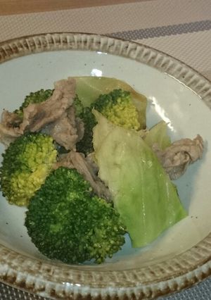 レンジで簡単♪温野菜-レシピのメイン写真