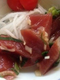 超簡単!マグロの柚子ポン酢あえ-レシピのメイン写真