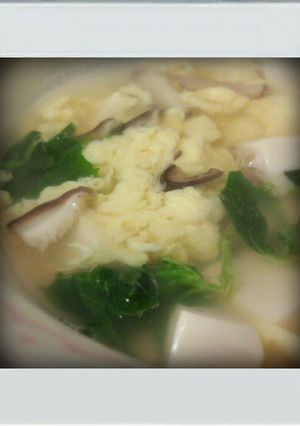 ■簡単朝昼■豆腐もろへいや卵スープ☆減量-レシピのメイン写真