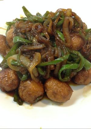 室蘭焼き鳥風肉だんご-レシピのメイン写真