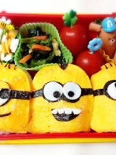 ミニオン ラッシュ キャラ弁-レシピのメイン写真