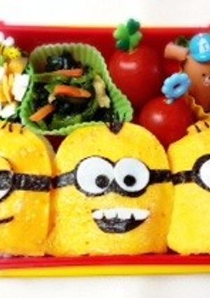 ミニオン ラッシュ キャラ弁-レシピのメイン写真