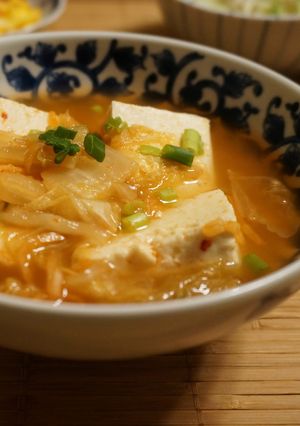 キムチと豆腐のピリ辛スープ-レシピのメイン写真