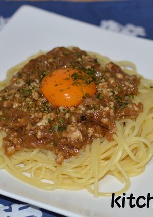和風ミートソーススパゲッティ-レシピのメイン写真