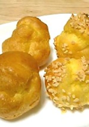 レンジで☆シュークリームｐ(＾▽＾)ノ♪-レシピのメイン写真