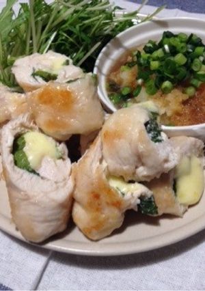 鶏ささみの大葉＆チーズ巻き-レシピのメイン写真