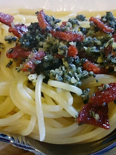 サラミのジェノベーゼパスタ-レシピのメイン写真