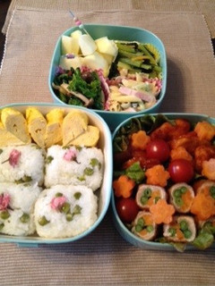 お花見弁当2014-レシピのメイン写真