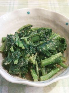 母直伝♪菜の花のごま和え-レシピのメイン写真