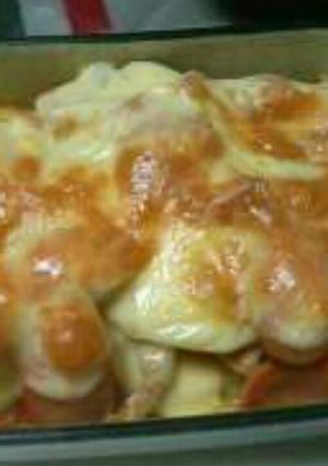 じゃがいもとえのきの重ね焼き-レシピのメイン写真