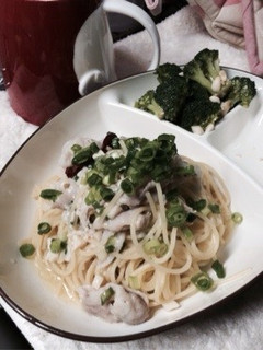 豚肉と柚子胡椒のペペロンチーノ-レシピのメイン写真