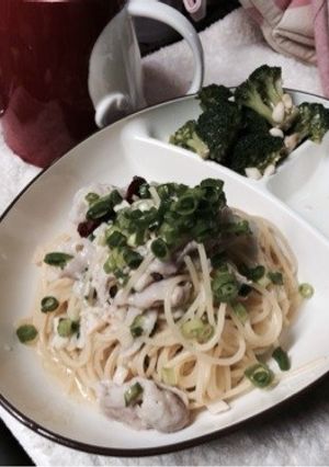 豚肉と柚子胡椒のペペロンチーノ-レシピのメイン写真