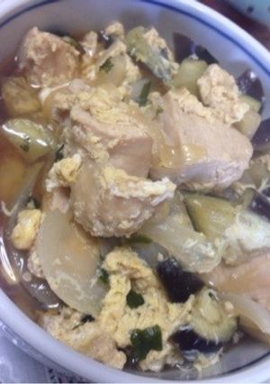 手抜き親子うどん-レシピのメイン写真
