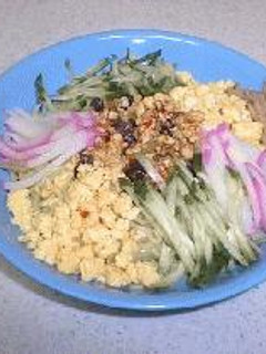 麻婆風味の冷やし中華-レシピのメイン写真