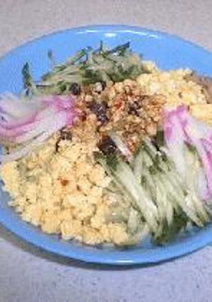 麻婆風味の冷やし中華-レシピのメイン写真