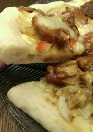 照り焼きピザ-レシピのメイン写真
