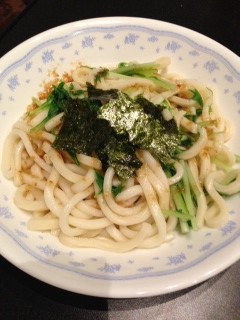 ☆水菜のサラダうどん☆-レシピのメイン写真