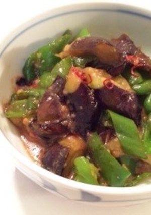 茄子とピーマンのにんにく味噌炒め-レシピのメイン写真