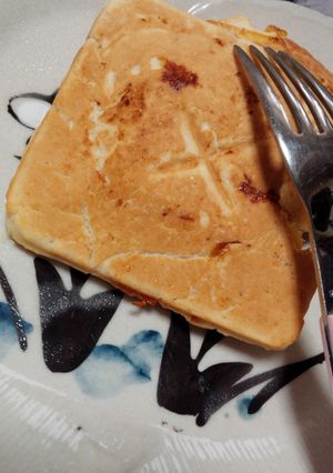 カリふわパンケーキ～オレンジピール入り～-レシピのメイン写真