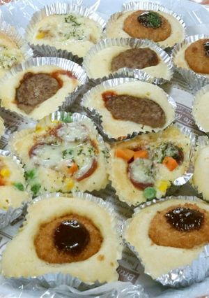簡単カップパン(^^♪-レシピのメイン写真