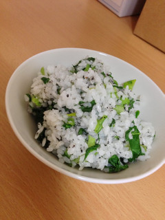 小松菜の混ぜ御飯-レシピのメイン写真