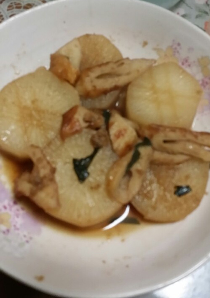 大根とちくわの煮物-レシピのメイン写真