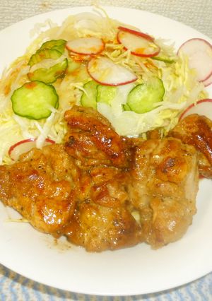 パパの鶏の照り焼き②-レシピのメイン写真