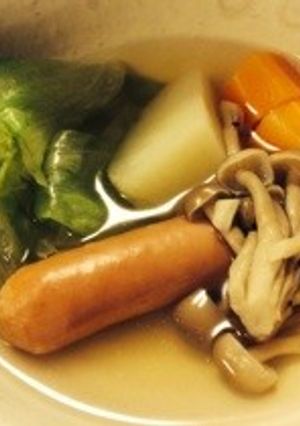 レタスの鍋ポトフ-レシピのメイン写真