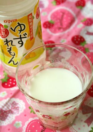 ♡ゆずれもん・ヨーグルトドリンク♡-レシピのメイン写真
