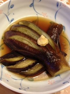 簡単☆めんつゆで茄子の煮浸し-レシピのメイン写真