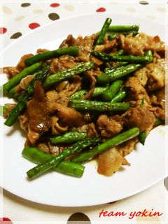 豚肉とアスパラガスのカレー炒め-レシピのメイン写真