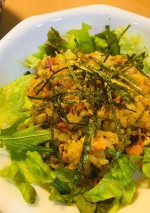 鶏皮の玉子チャーハン-レシピのメイン写真