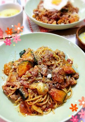 トマト×赤味噌のごちそうパスタ♥-レシピのメイン写真