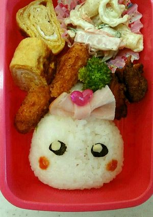 ほっぺちゃん♡簡単キャラ弁-レシピのメイン写真