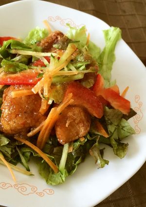 鶏唐サラダ-レシピのメイン写真