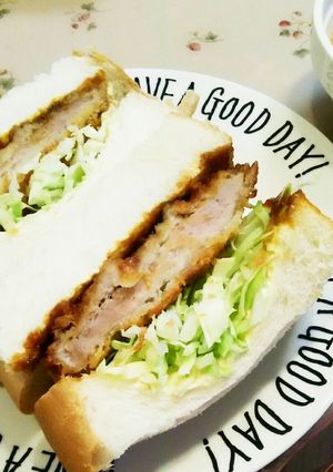 カツの残りで名古屋名物みそカツサンド☆-レシピのメイン写真