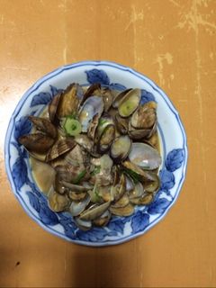 アサリ酒蒸し-レシピのメイン写真