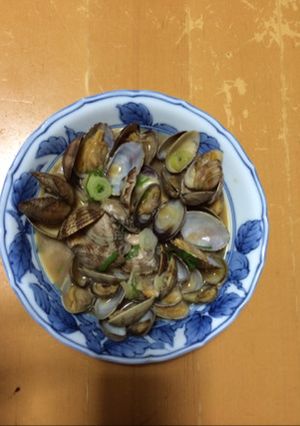 アサリ酒蒸し-レシピのメイン写真