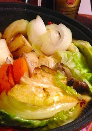 野菜のココナッツオイル蒸し-レシピのメイン写真