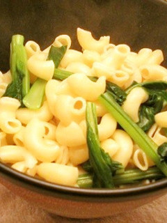 青野菜バターマカロニパスタ♪-レシピのメイン写真