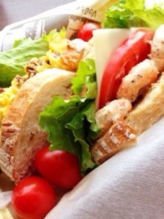 バケットサンド-レシピのメイン写真