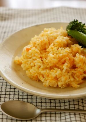ほんわり にんじんご飯-レシピのメイン写真