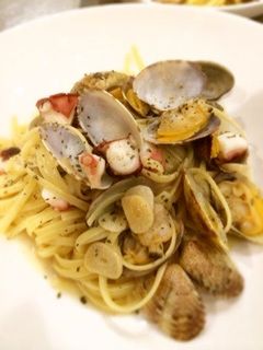 簡単♪あさりとたこのシンプルパスタ♪-レシピのメイン写真